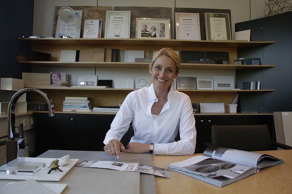 Claudia Altrichter von der Firma Elsässer in Steinenbronn ist bereits mehrmals als Badplanerin des Jahres ausgezeichnet worden.